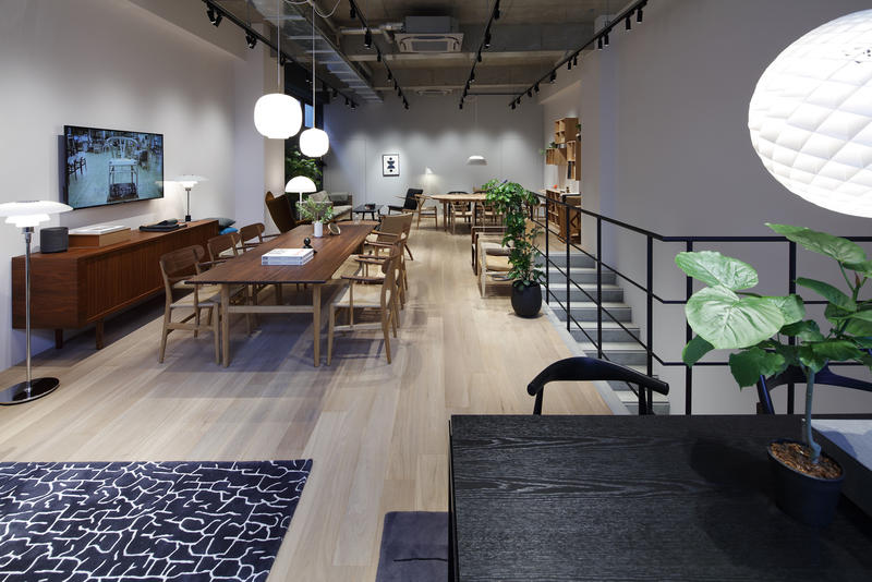 The new Osaka showroom; courtesy Carl Hansen and Son