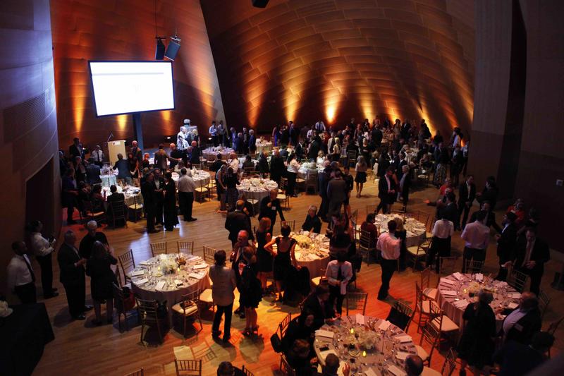 A DLS dinner at the Disney Concert Hall, in 2015; courtesy DLN