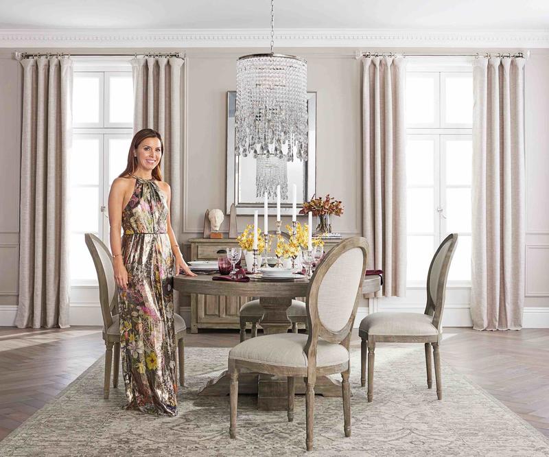 Monique Lhuillier for Pottery Barn; courtesy of Pottery Barn