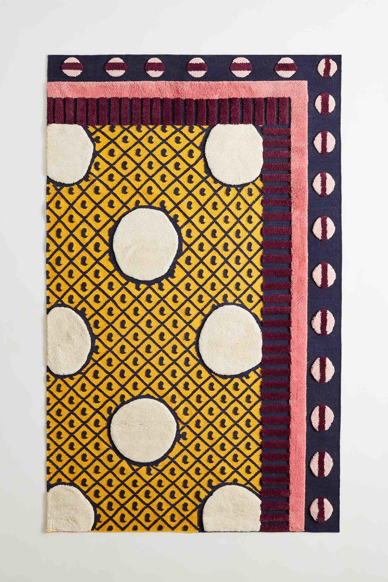 SUNO for Anthropologie Big Dot Rug; courtesy Anthropologie