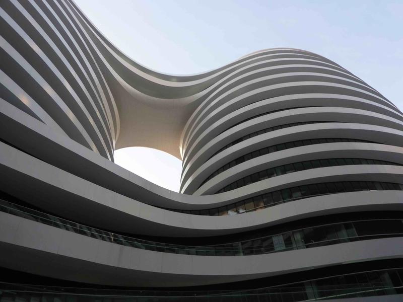 Galaxy Soho, in Beijing, by Architizer honoree Zaha Hadid Architects; photo by Bjarke Liboriussen