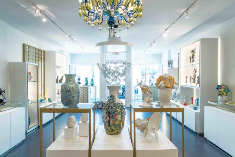 Lladro's pop-up in the Hamptons; courtesy TK