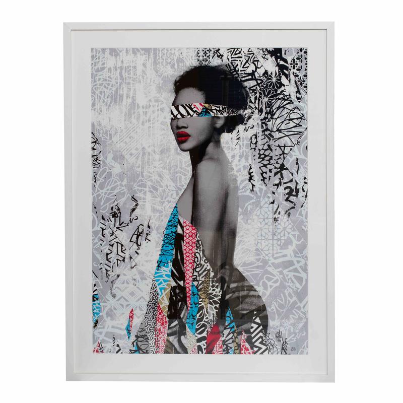 "Nubian Princess" print by Hush available on Collectors Concessions.