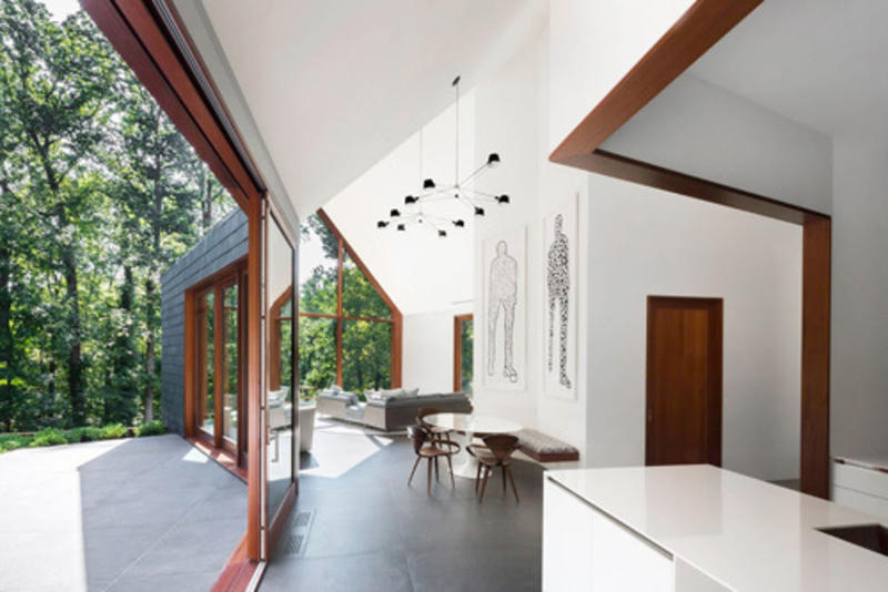Residential design winner Ziger/Snead Architects, Baltimore Slate House; photo by (c) Jennifer Hughes Photography &amp; (c) Adam Rouse Photography