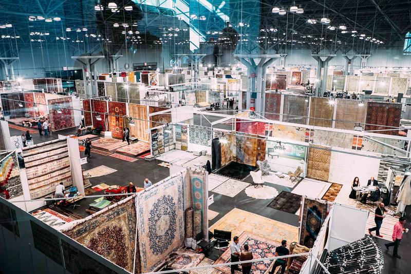 Last year's NY Rug Show. Courtesy The Rug Show.