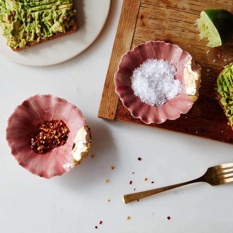 Gold Dipped Pinch Bowls by FisheyeBrooklyn; photography by Bobbi Lin/Food52