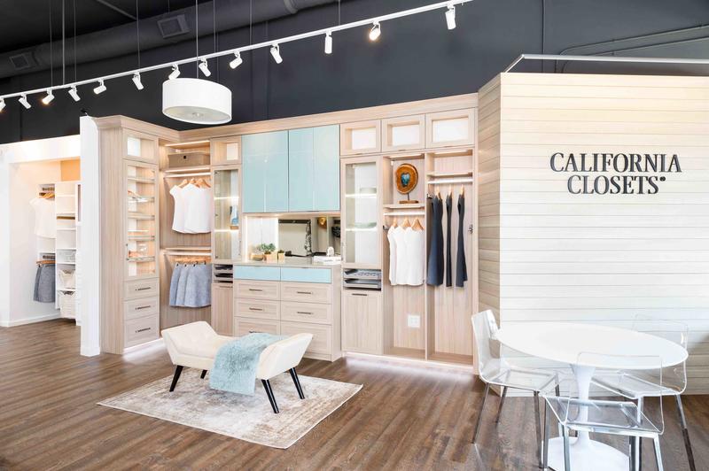 California Closets' Santa Monica showroom. Photo courtesy Flashpoint Collective.