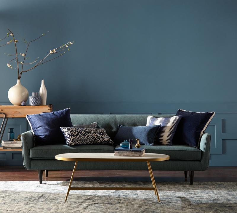 Behr's 2019 Color of the Year, Blueprint S470-5. Photo courtesy Behr.
