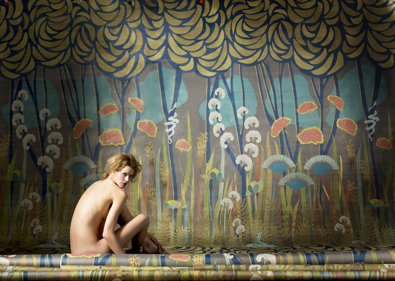 Garden of Eden wallcovering by Aux Abris