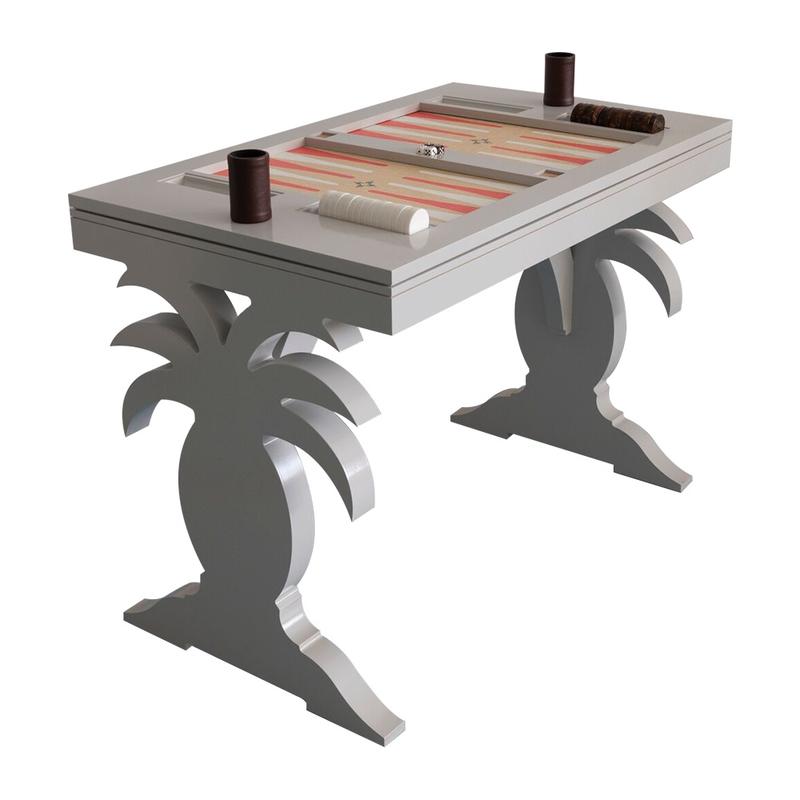 The Harbour Island backgammon table