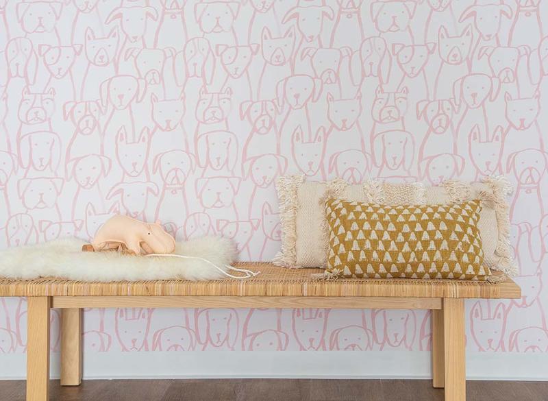 One of Chasing Paper's new wallpaper patterns by Jen Peters