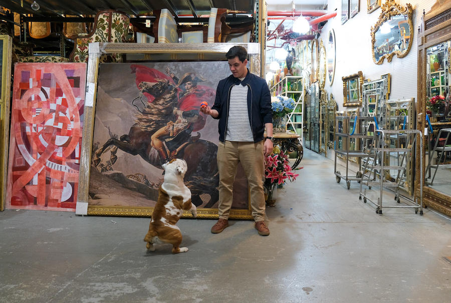 How do you grow an antiques business when no one is buying antiques?