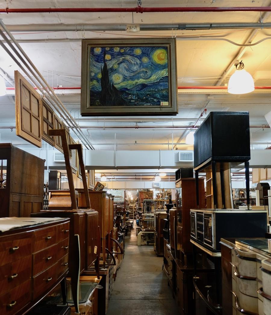 How do you grow an antiques business when no one is buying antiques?