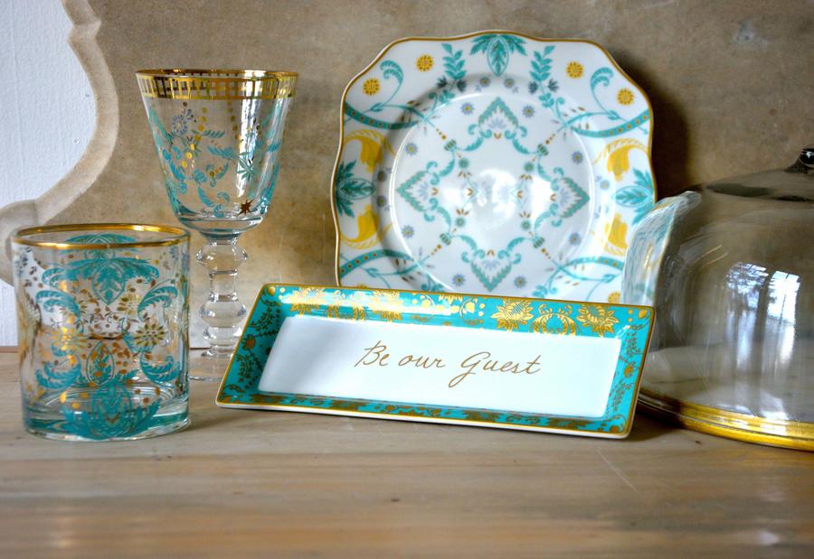 Patina Vie's Beauty and the Beast tableware