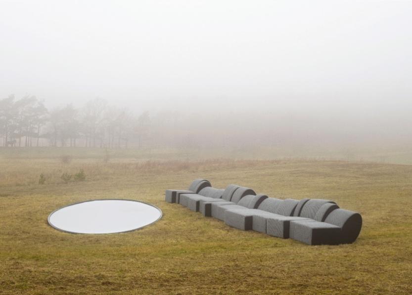 Olafur Eliasson’s Fog Couch