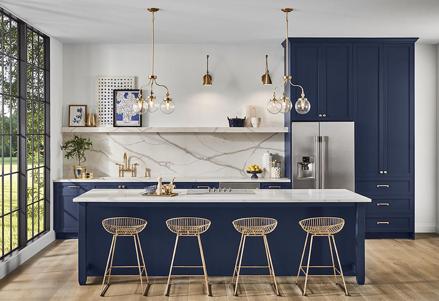 Sherwin-Williams has named Naval SW 6244 its color of the year.