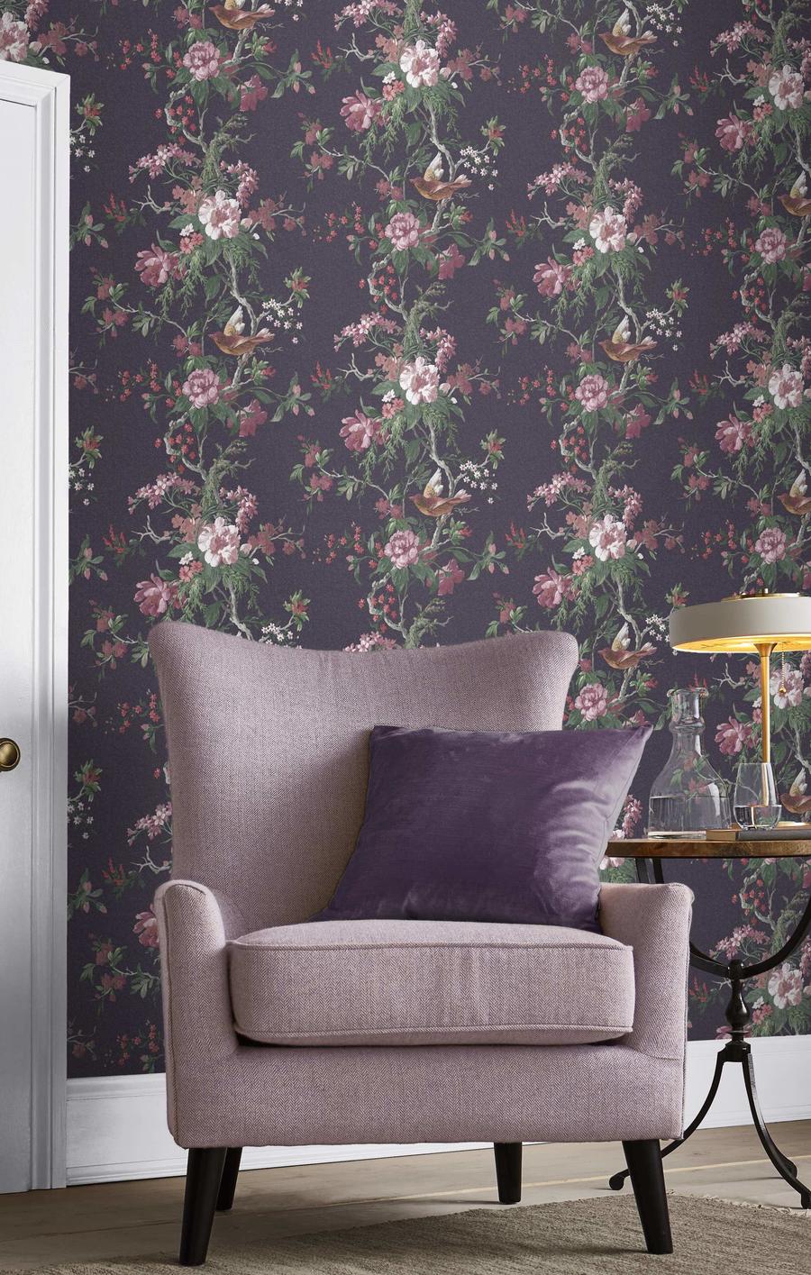Six of the season’s most fetching floral wallcoverings