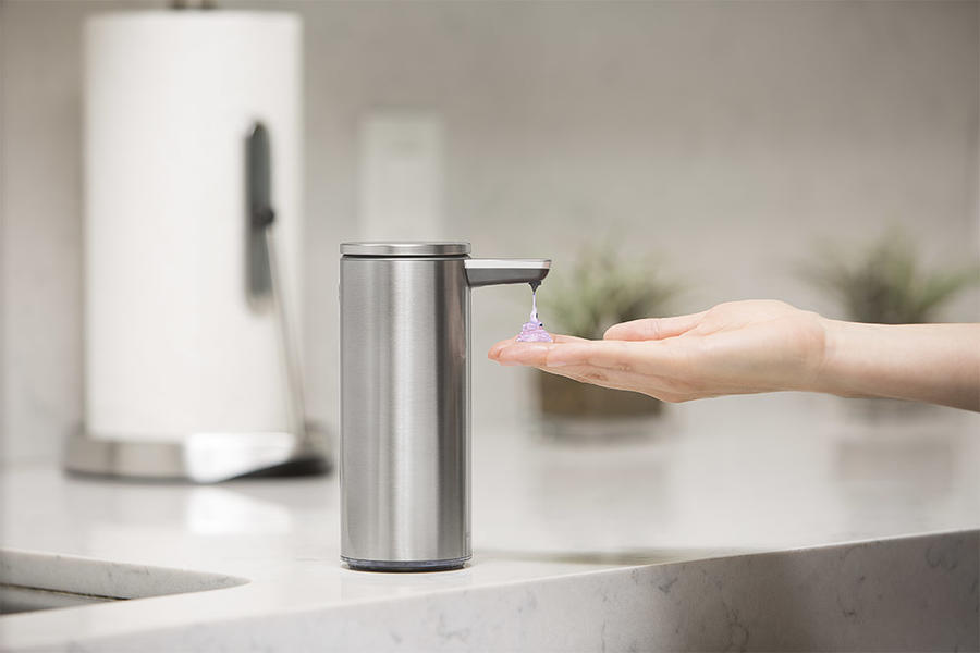 Simplehuman's sensor-activated soap pump