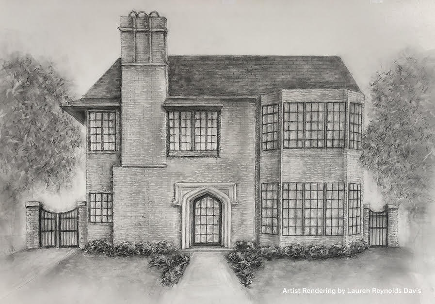  A rendering of the exterior of the Milieu showhouse