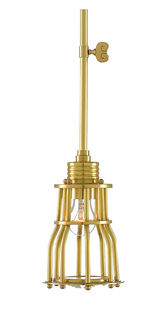 The Davy Brass Pendant by Barry Goralnick for Currey & Company