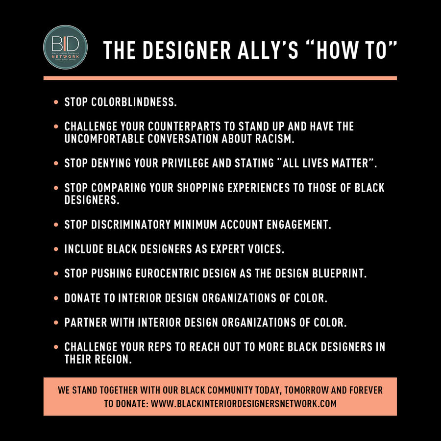 Want to be an ally to black designers? A new campaign shows the way