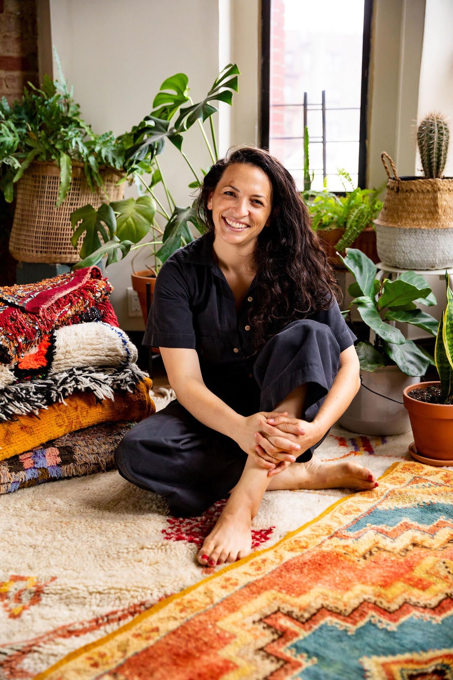 Handwoven Moroccan rugs, direct from the women who make them