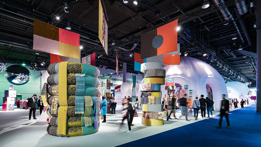 The Trend Space at Heimtextil in January 2020