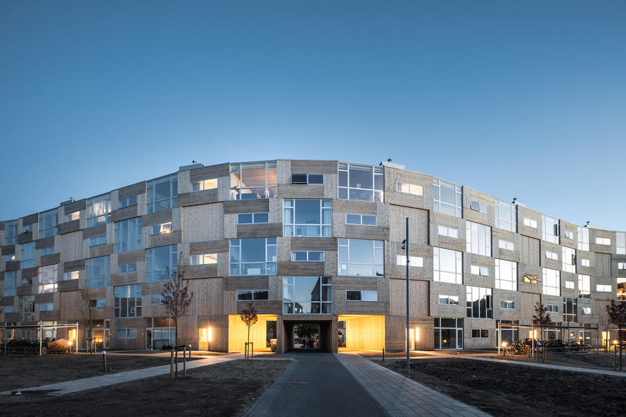 The Dortheavej Residence in Copenhagen, designed by Bjarke Ingels