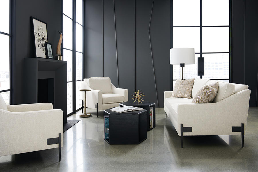 The Remix sofa and chairs from Caracole