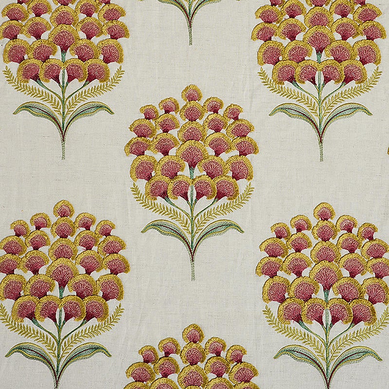 Schumacher's Aurelia embroidery print