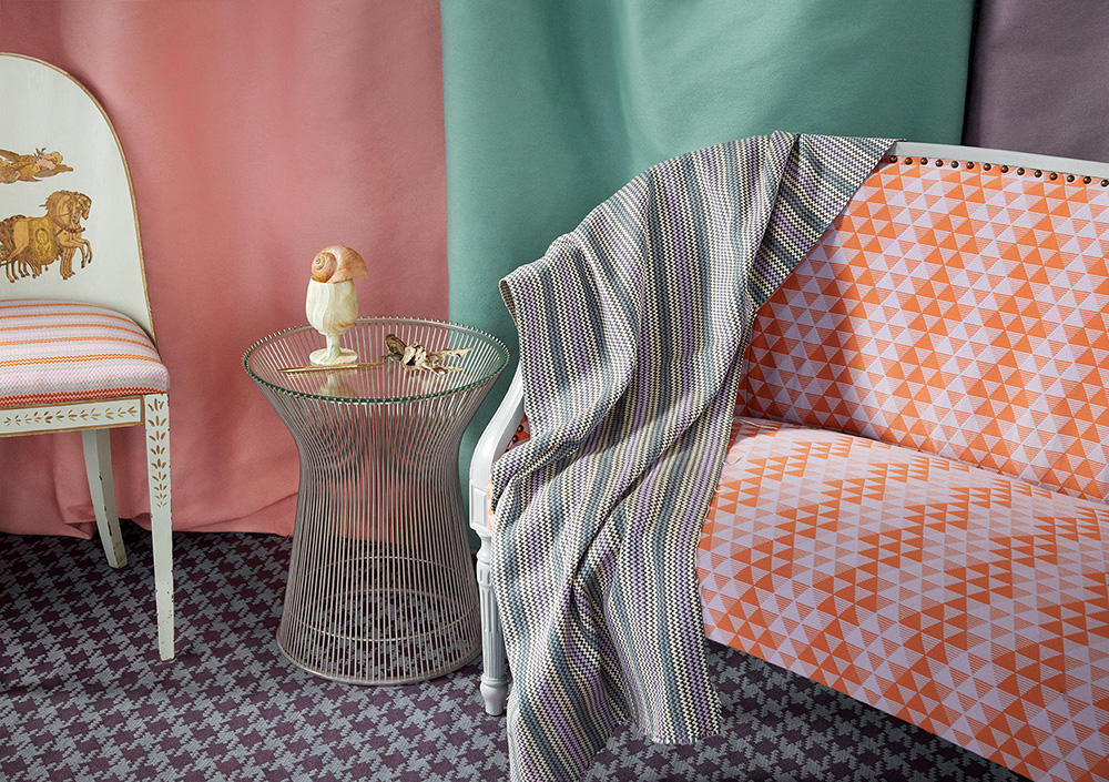 The debut collection from Milton Textiles