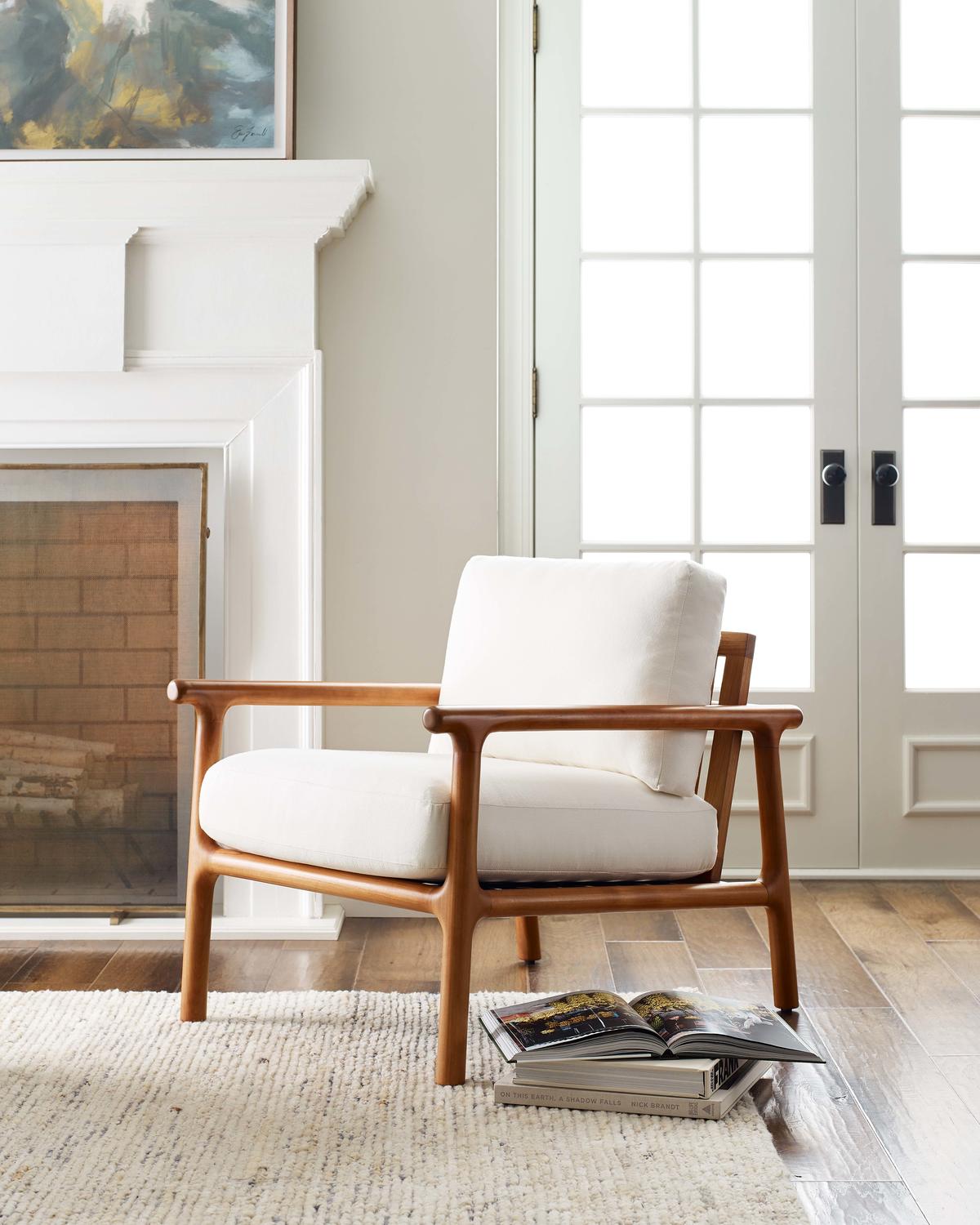 The Laguna chair from Mitchell Gold + Bob Williams