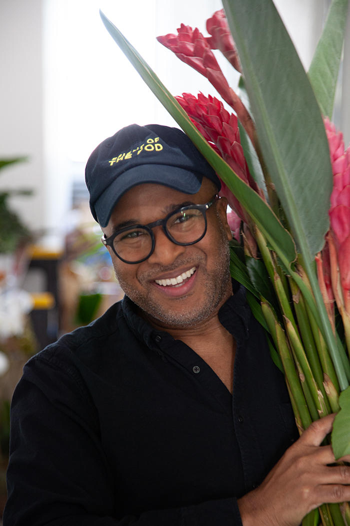 Why this former fashion exec is hand-delivering plants to designers