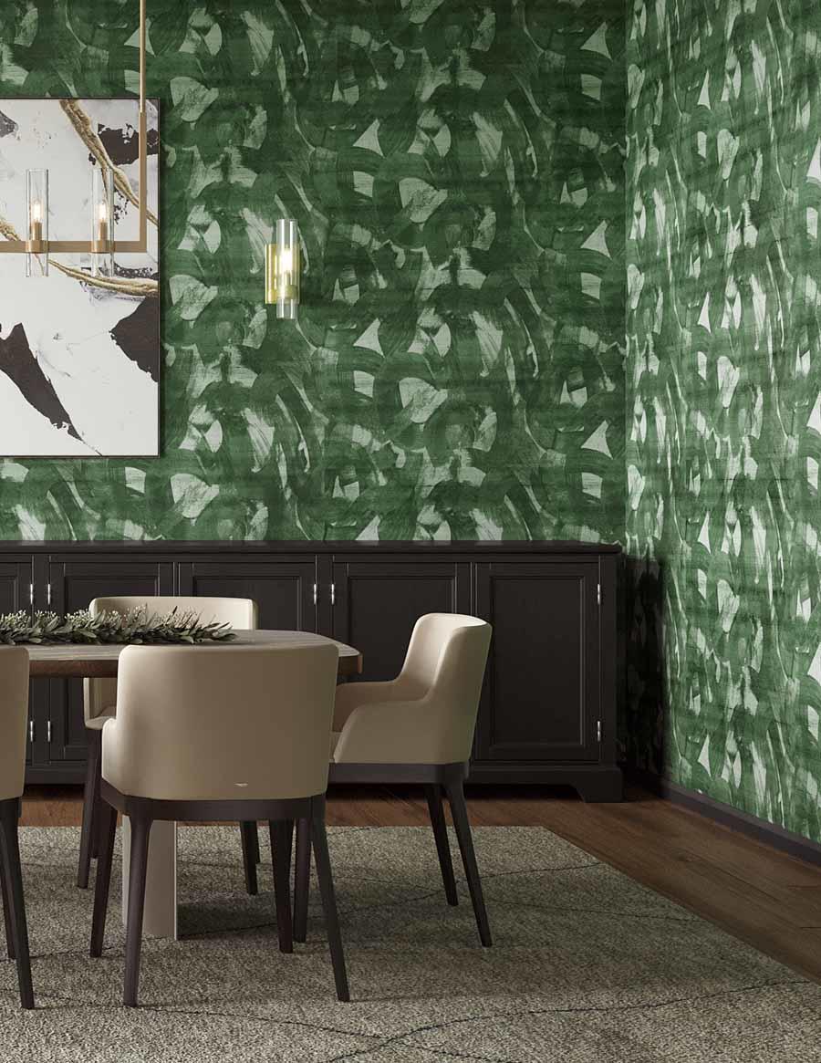 The Broad Strokes wallcovering from Phillip Jeffries