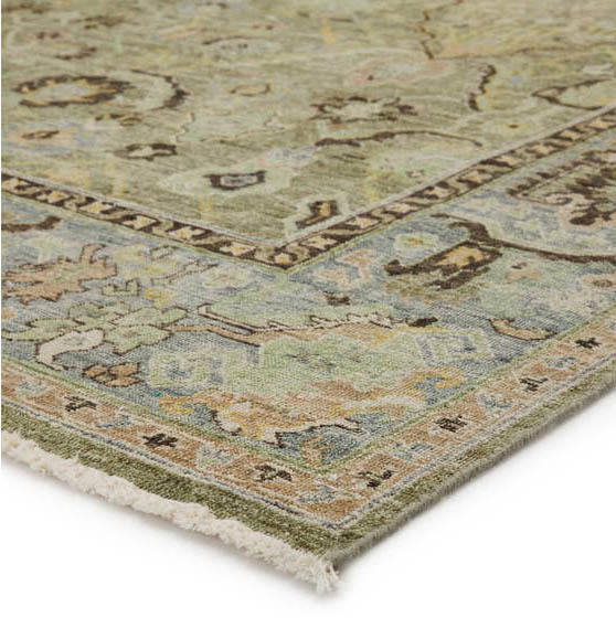 Jaipur Living's Someplace in Time rug in a minty green