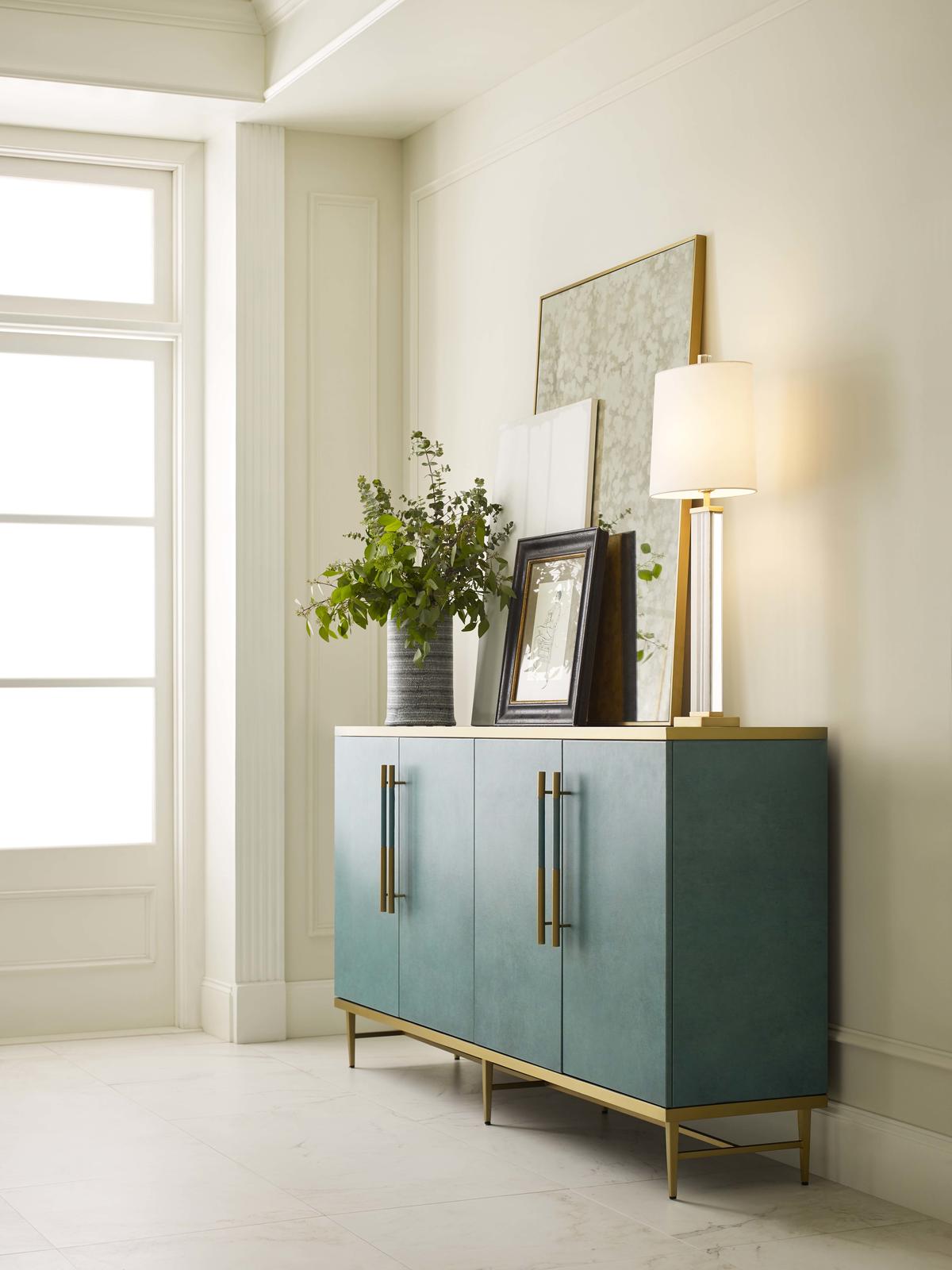 Celine Media console from Mitchell Gold + Bob Williams