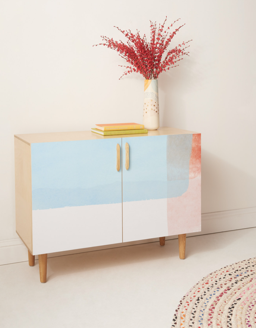 A custom credenza from Inside Weather