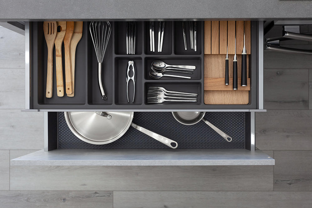 Form Kitchens offers over a thousand cabinet storage options