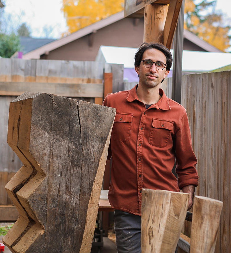 Block of ages: This Portland wood sculptor is putting a modern spin on ancient forms