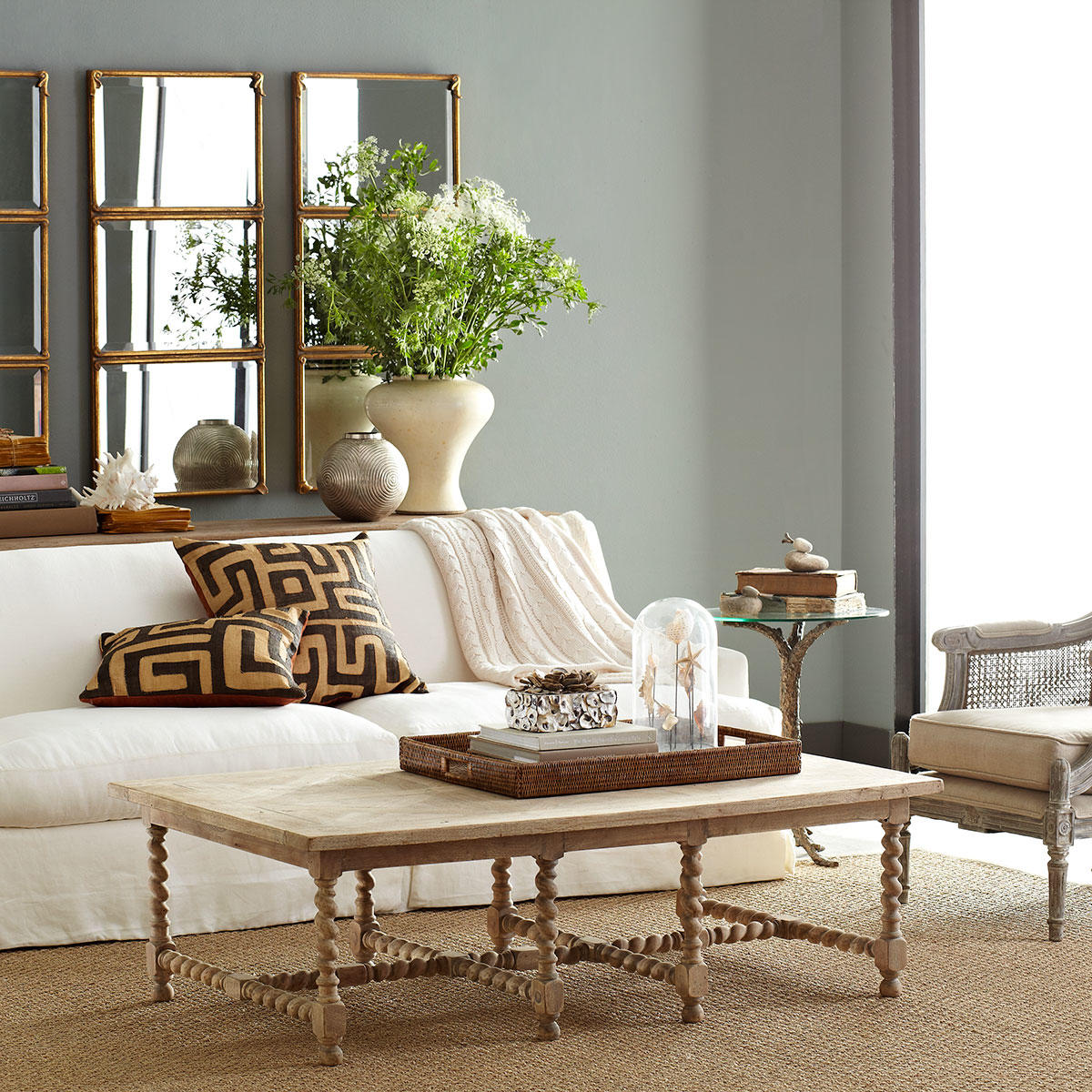 The Barley Twist coffee table from Wisteria