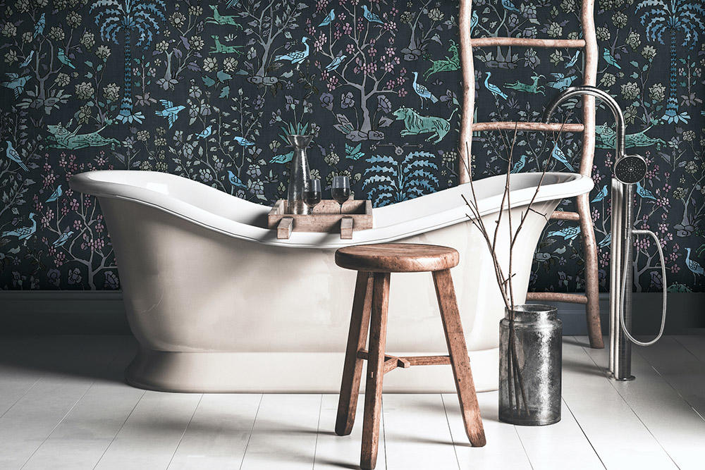 Mighty Jungle wallpaper from The Vale London