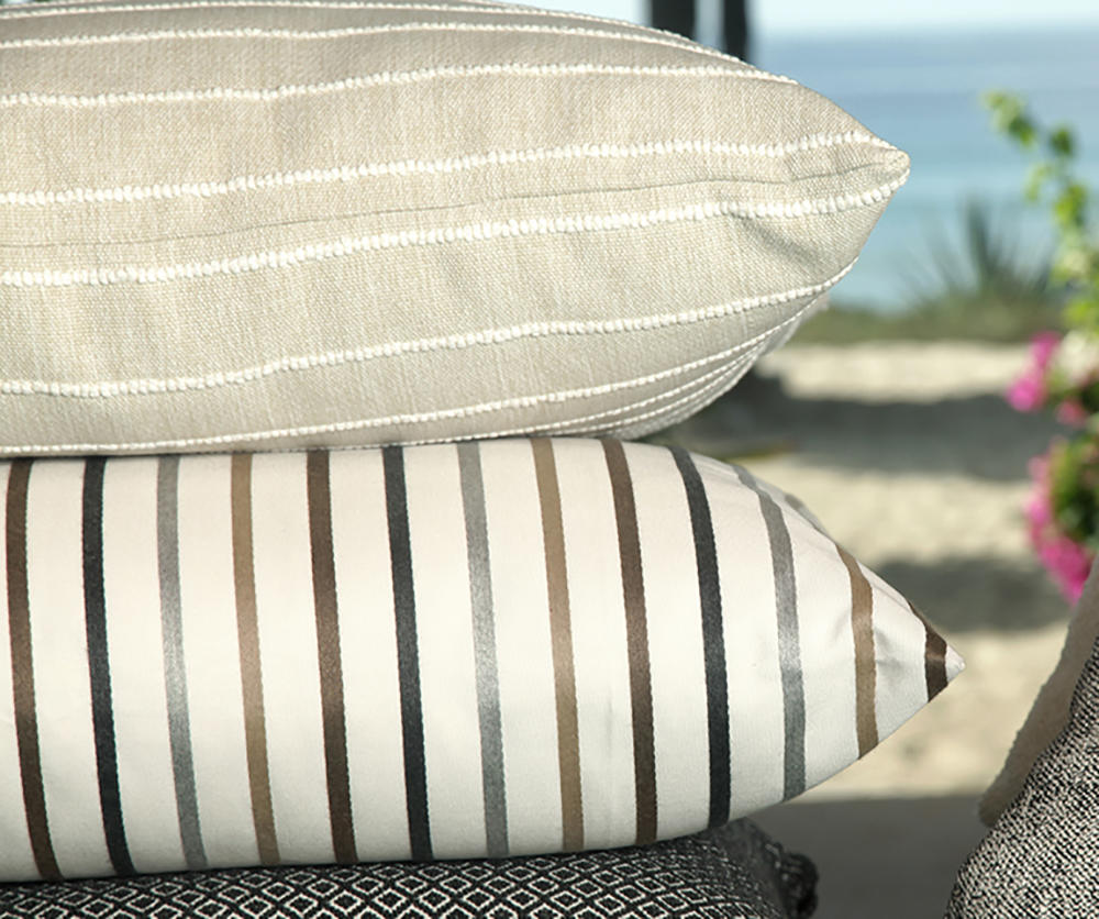 Off The Coast and Seaton Stripe from Kravet Couture