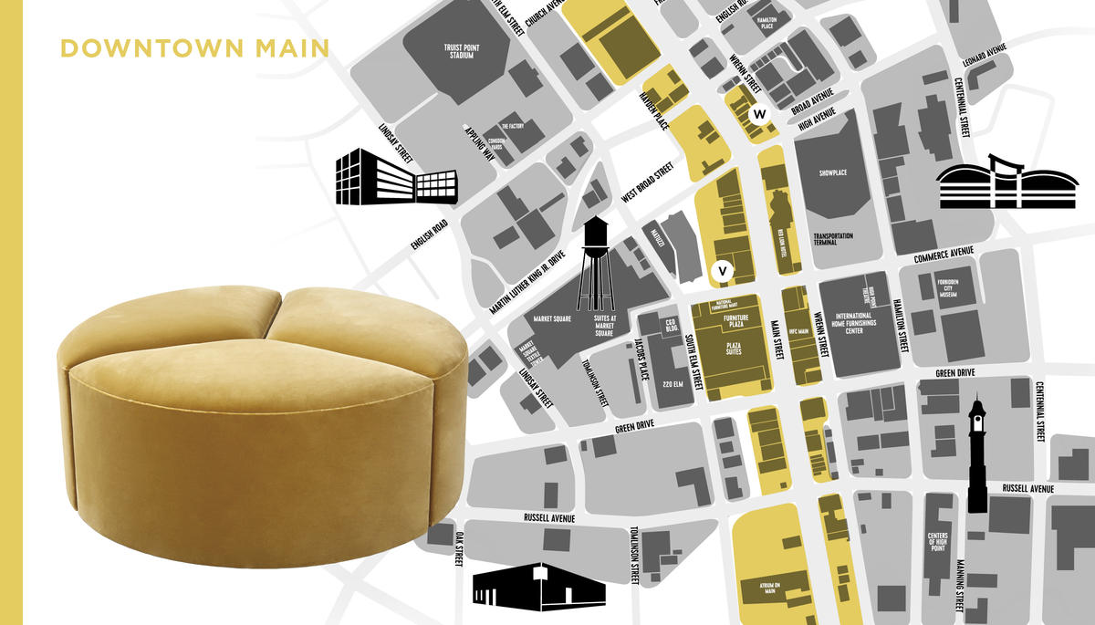 All over the map: A handy guide to getting around High Point Market