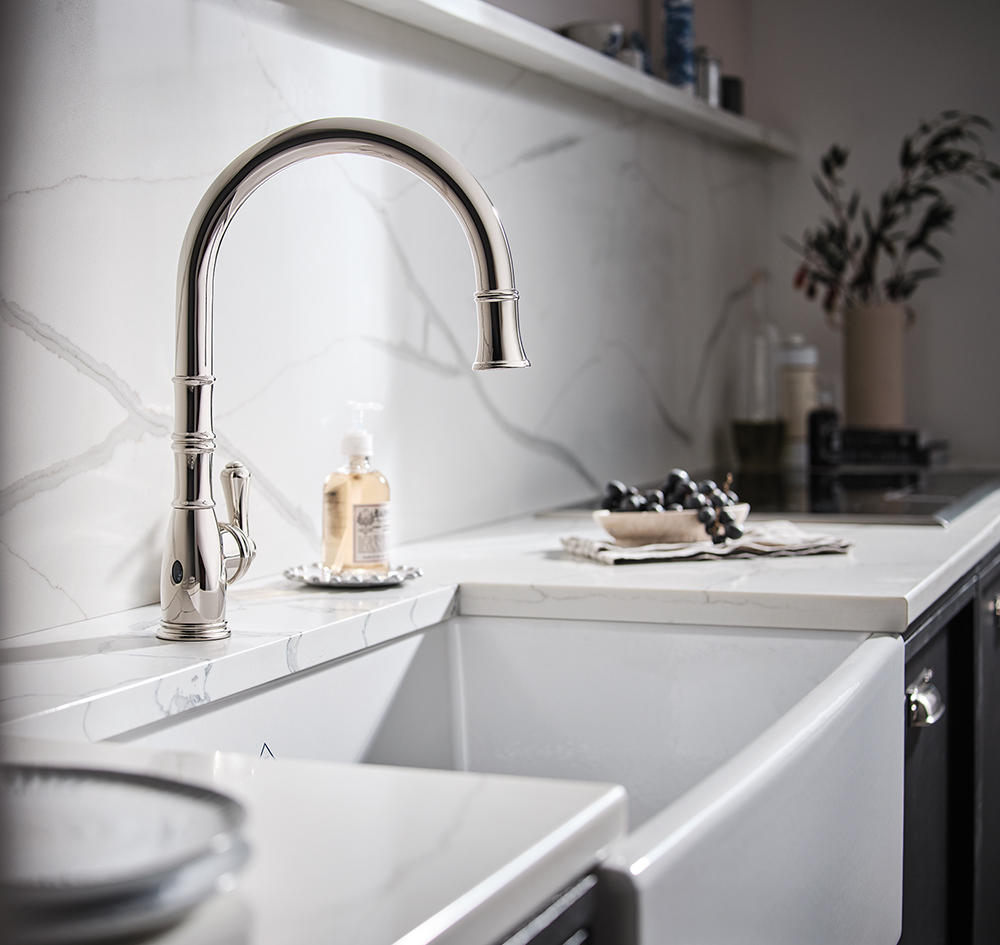 Simplify and elevate any kitchen with House of Rohl’s touchless faucets