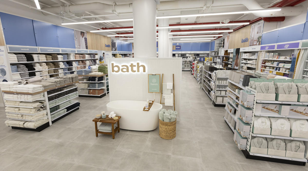 At Bed Bath & Beyond’s revamped New York flagship, less is more