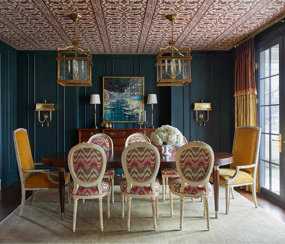 A dining room by Jenkins from Design Remix
