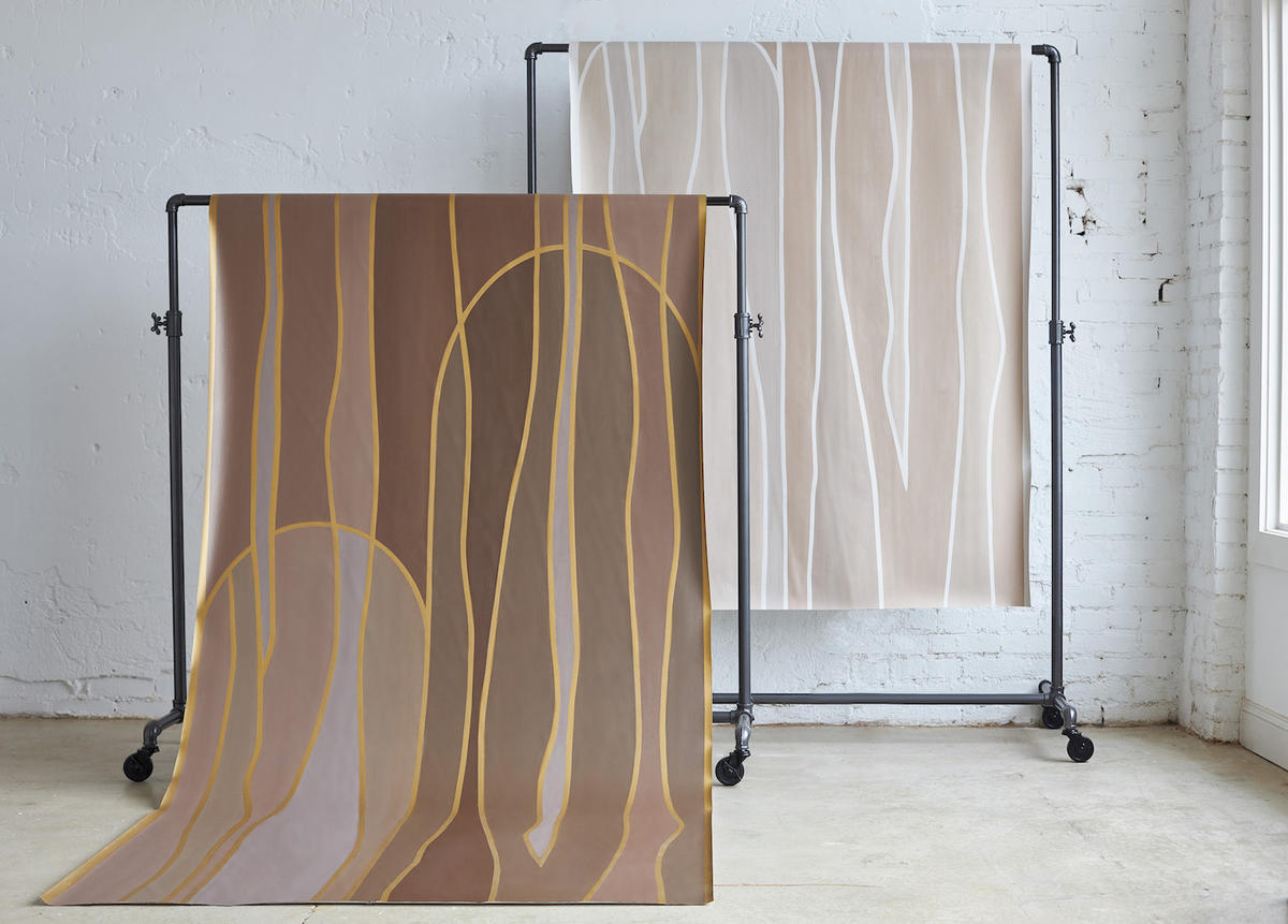 This wallcoverings designer wants art to have a life beyond a blank wall