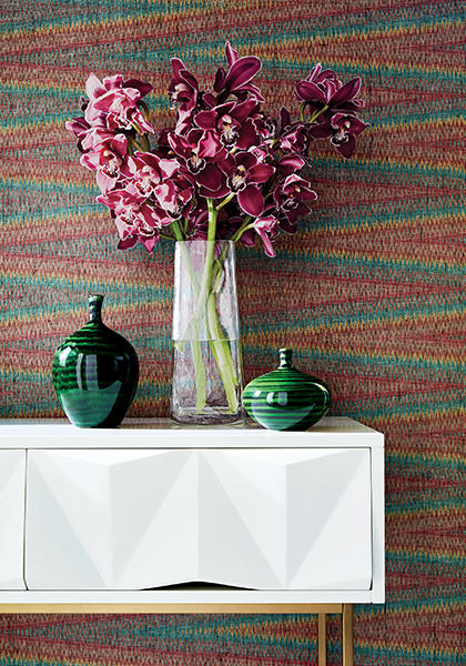 7 multicolored decor accents to create a kaleidoscopic focal point