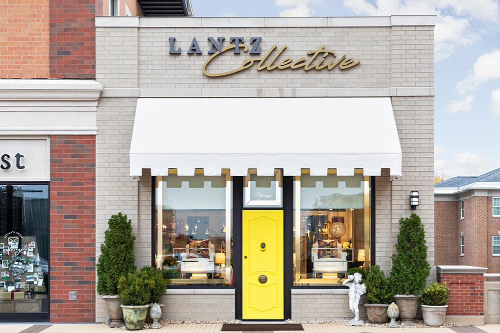 The exterior of Lantz Collective in Carmel, IN