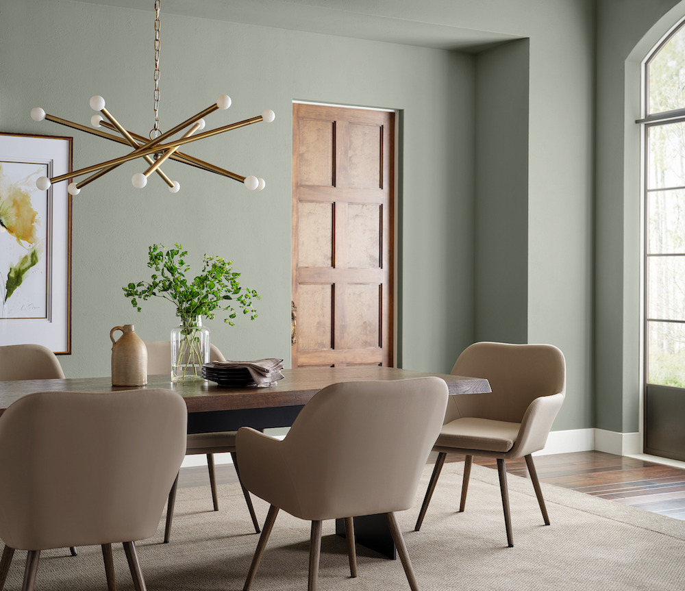 6 paint brands picked a color of the year. 5 of them were green. Why?